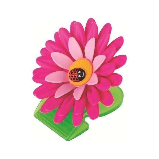 Pack 3 Pinces Magnets Rose