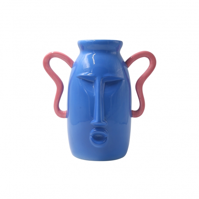 Vase Federico Bleu Foncé -...