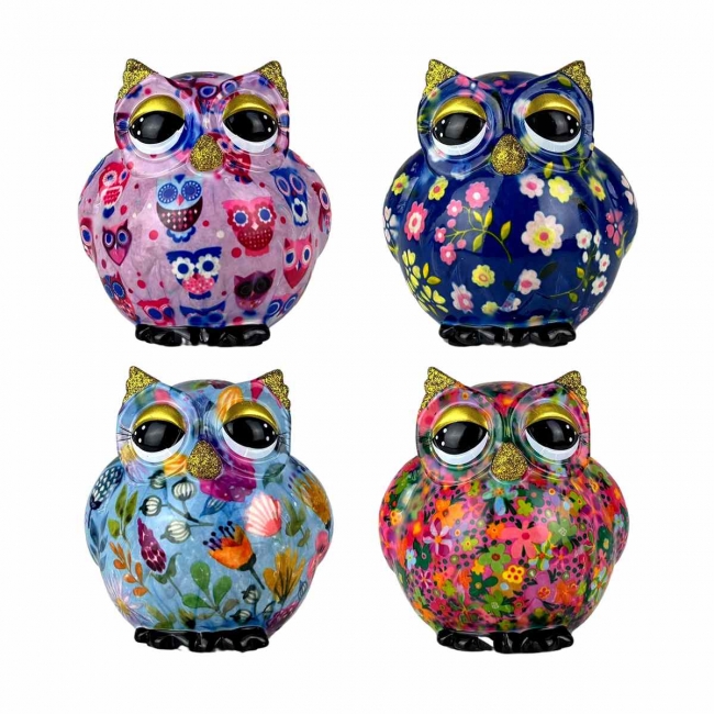 TIRELIRE HIBOU OLIVE -...