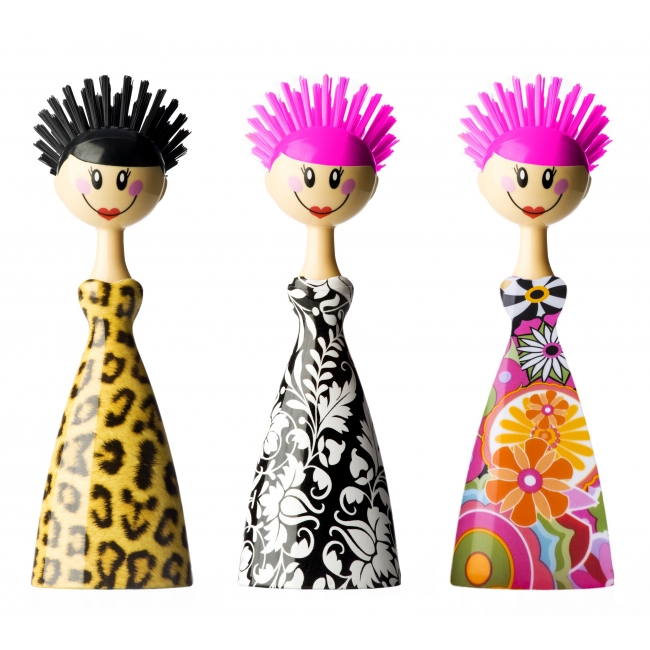 Brosse Vaisselle 3 décors Léo