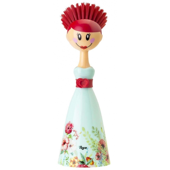 BROSSE VAISSELLE DOLLS IMPRIMEE KALHO