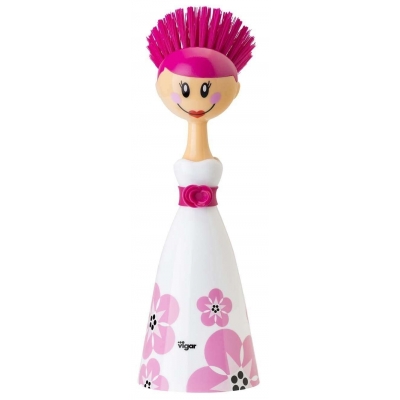 BROSSE VAISSELLE DOLLS IMPRIMEE APRIL