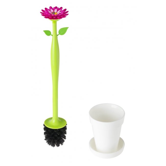 Set toilette Blanc Flower Power